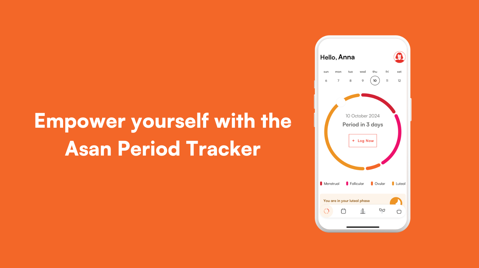 period tracker asan ovulation tracking period app