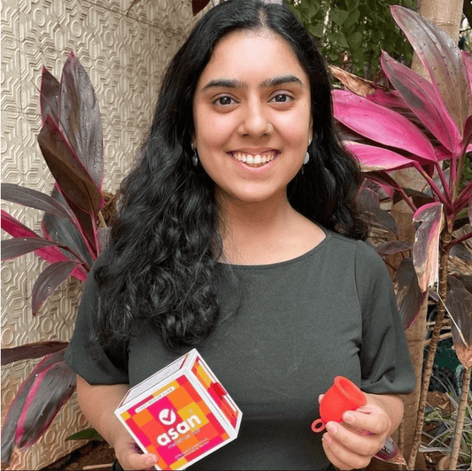 My first time using a menstrual cup: Ira, 25-year-old's experience - Asan India