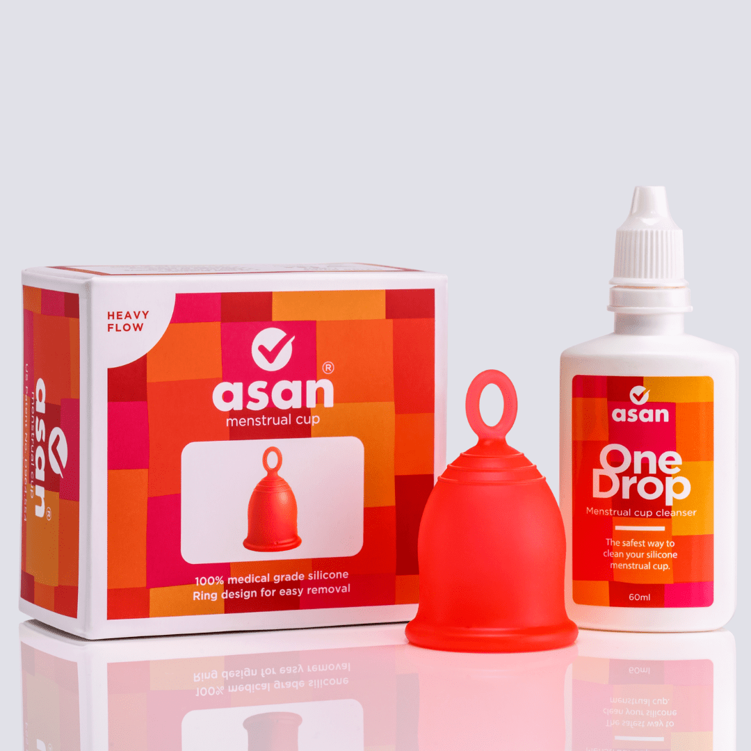 Combo Pack: Asan Cup + Cleanser @25% off - Asan India