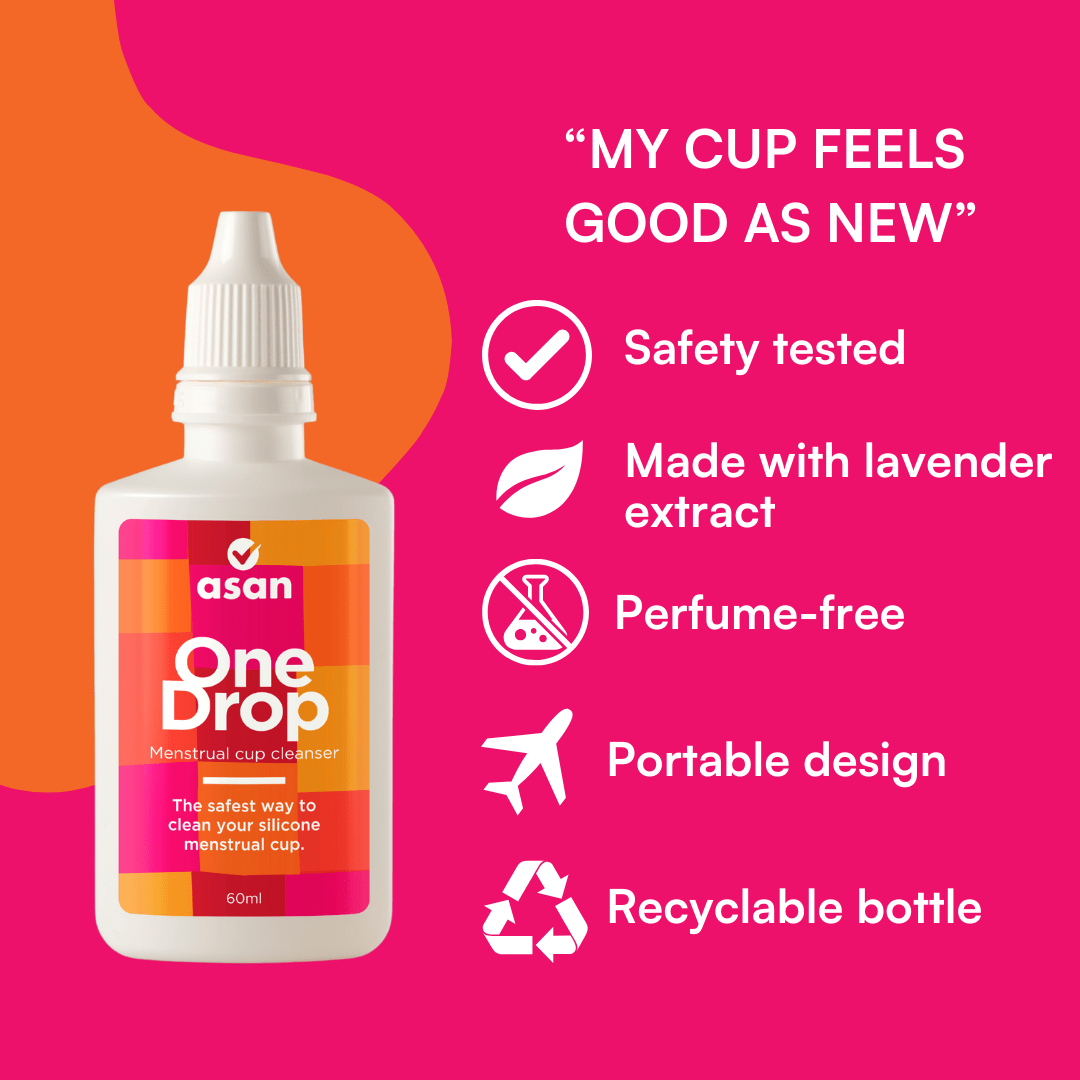 OneDrop Menstrual Cup Cleanser - Asan India